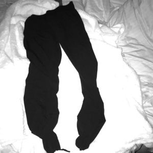 Girls Black Adjustable Kyodan Workout Pants